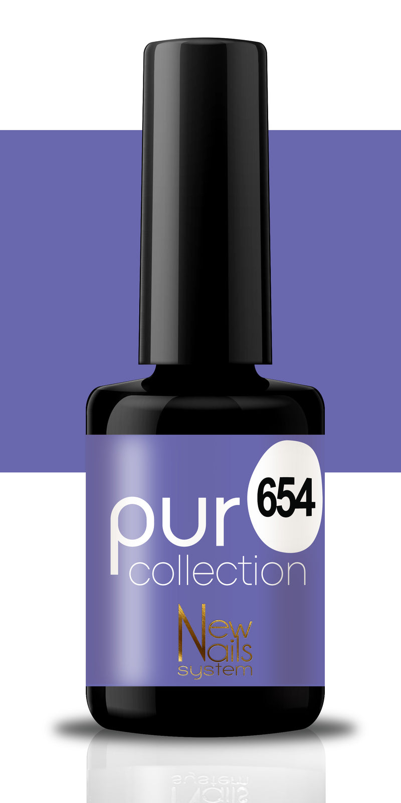 Puro collection Peryvinkle 654 polish gel 5ml