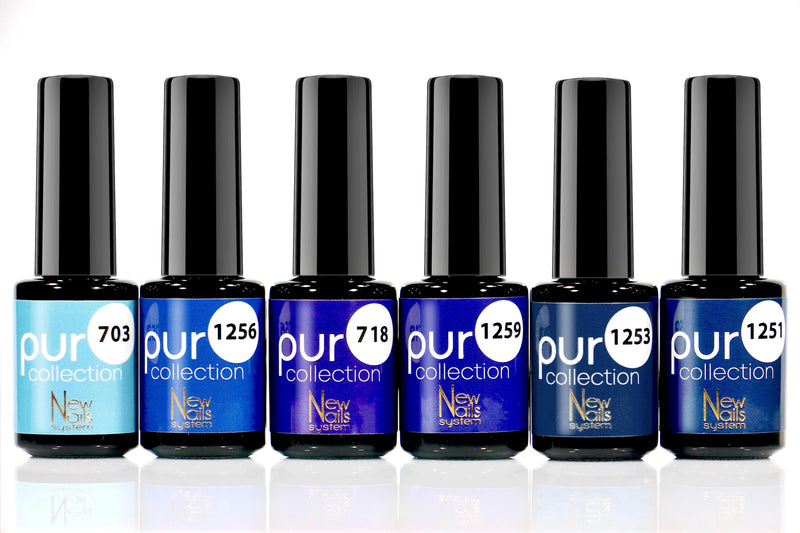 BLUES COLLECTION set 6 colori polish gel